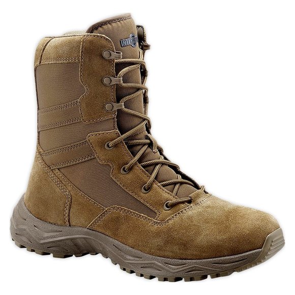 Interceptor Men's Tactical Work Boots Frontier 6" Soft Toe Slip Resistant Suede - Picture 1 of 10